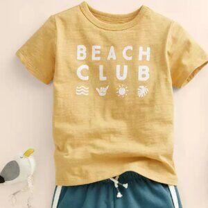 🆕 Little Co by Lauren Conrad Infant Organic Cotton Ringer Tee Shirt SZ 2T ☀️